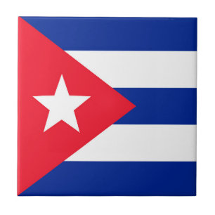 Azulejo Bandera de Cuba