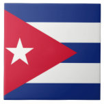 Azulejo Bandera de Cuba<br><div class="desc">Bandera de Cuba</div>