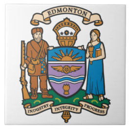 Azulejo Bandera de Edmonton (Alberta, Canadá)
