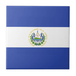 Azulejo Bandera de El Salvador