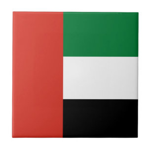 Azulejo bandera de Emiratos Árabes Unidos