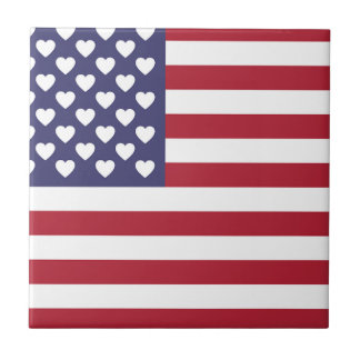 Azulejo Bandera de Estados Unidos