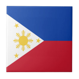 Azulejo Bandera de Filipinas
