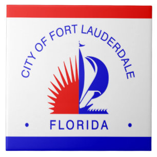 Azulejo Bandera de Fort Lauderdale
