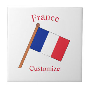 Azulejo Bandera de Francia Thunder_Cove
