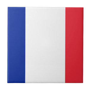 Azulejo Bandera de Francia Tile cerámico