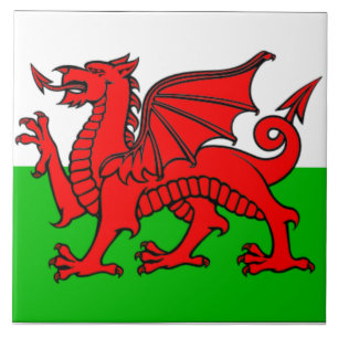 Azulejo Bandera de Gales