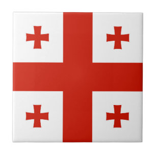 Azulejo Bandera de Georgia
