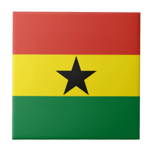 Azulejo Bandera de Ghana