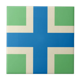 Azulejo Bandera de Gloucestershire (condado británico)