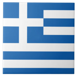 Azulejo Bandera de Grecia Tile cerámico
