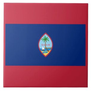 Azulejo Bandera de Guam