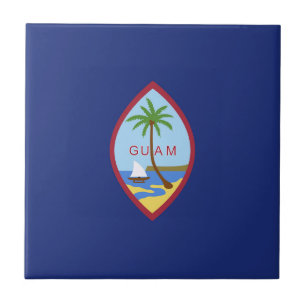 Azulejo Bandera de Guam