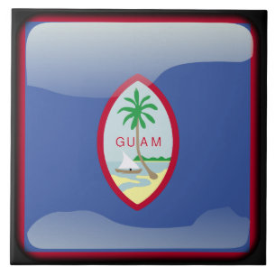Azulejo Bandera de Guam