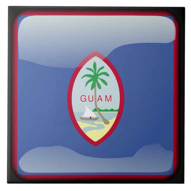 Azulejo Bandera de Guam (Frente)