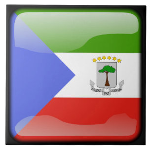 Azulejo Bandera de Guinea Ecuatorial