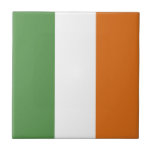 Azulejo Bandera de Irlanda<br><div class="desc">¡Un regalo ideal para todos los patriotas de su país!</div>