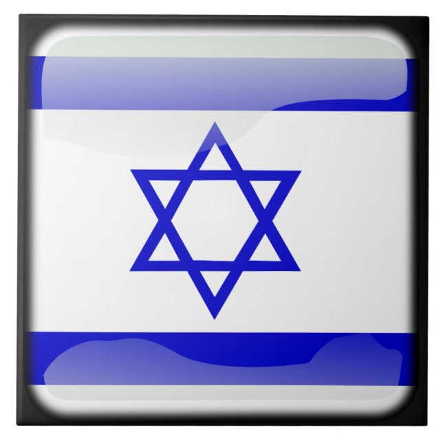 Azulejo Bandera de Israel (Frente)