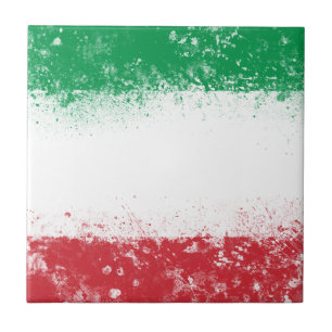 Azulejo Bandera de Italia