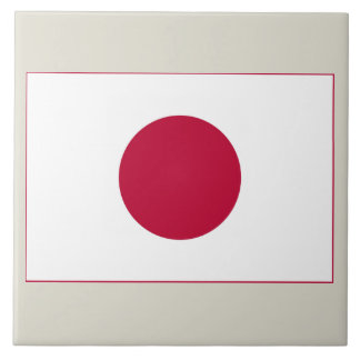 Azulejo Bandera de Japón: Hinomaru, Nisshōki, Sol Naciente
