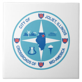 Azulejo Bandera de Joliet (Illinois)
