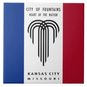 Azulejo Bandera de Kansas City