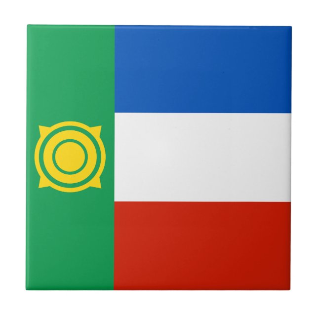 Azulejo Bandera de Khakassia (Frente)