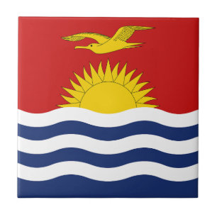 Azulejo Bandera de Kiribati