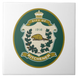 Azulejo Bandera de Kitchener (Ontario, Canadá)