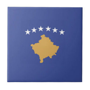 Azulejo Bandera de Kosovo