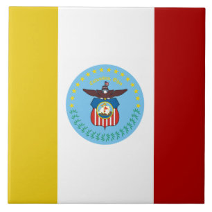 Azulejo Bandera de la ciudad de Colón