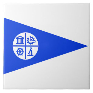 Azulejo Bandera de la ciudad de Minneapolis
