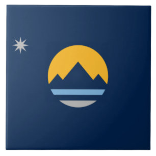 Azulejo Bandera de la ciudad de Reno