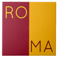 Bandera de la ciudad de Roma, Italia