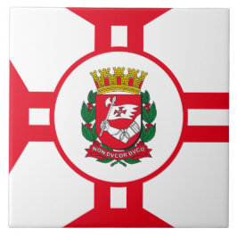 Azulejo Bandera de la ciudad de São Paulo