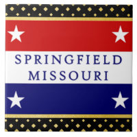 Bandera de la ciudad de Springfield (Missouri)