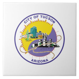 Azulejo Bandera de la ciudad de Tucson