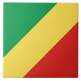 Azulejo Bandera de la República del Congo