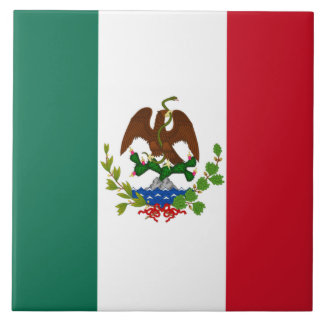 Azulejo Bandera de la República Mexicana: 1824-1835, Santa