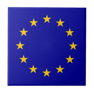 Azulejo Bandera de la Unión Europea