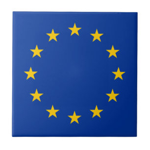 Azulejo Bandera de la Unión Europea UE