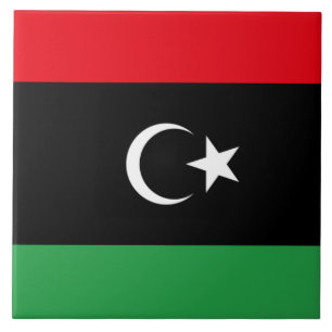 Azulejo Bandera de Libia