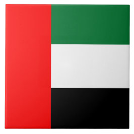 Azulejo Bandera de los Emiratos Árabes Unidos (EAU)