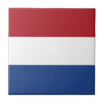 Azulejo Bandera de los Países Bajos<br><div class="desc">¡Un regalo ideal para todos los patriotas de su país!</div>