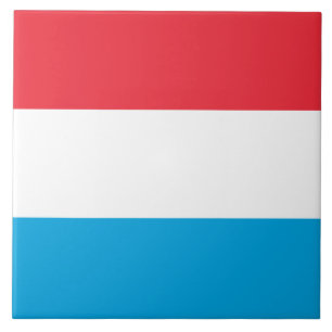 Azulejo Bandera de Luxemburgo