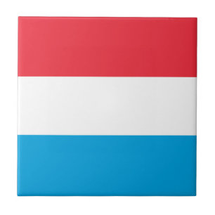 Azulejo Bandera de Luxemburgo