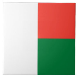 Azulejo Bandera de Madagascar