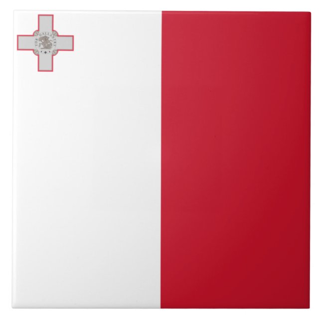 Azulejo Bandera de Malta (Frente)