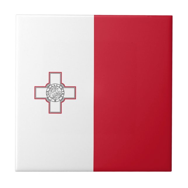 Azulejo Bandera de Malta (Frente)