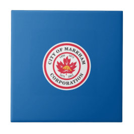 Azulejo Bandera de Markham (Ontario, Canadá)